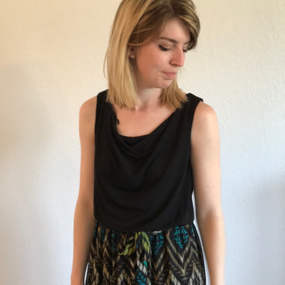 Maxi evening dress